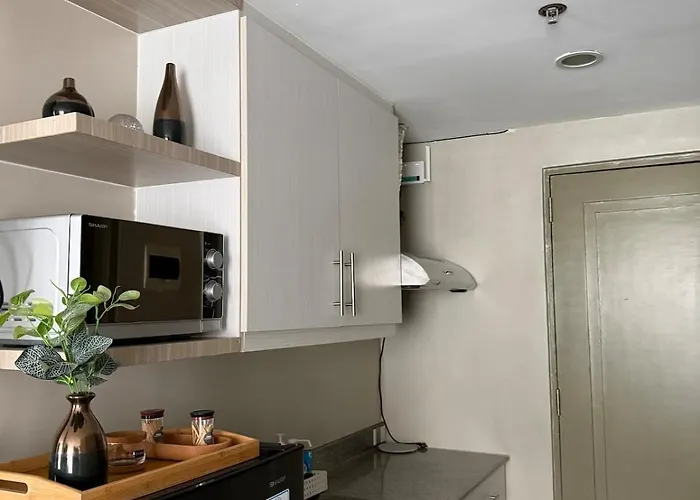 Leilighet Cozy Near Business Park With View Balcony, Pool, Netflix-ready Smart Tv Cebu
