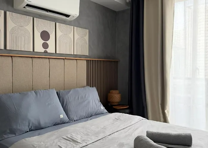Cozy Near Business Park With View Balcony, Pool, Netflix-ready Smart Tv Leilighet Cebu